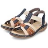 Rieker Rieker Sandals 65918-90 Granatowe 40