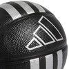 Krepšinio kamuolys adidas 3-Stripes Rubber Mini juoda HM4972 (3)