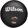 Wilson Wilson Team Tribute Miami Heat mini kamuolys WZ4017607XB Juoda 3