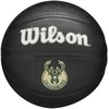 Wilson Wilson Team Tribute Milwaukee Bucks mini kamuolys WZ4017606XB Juoda 3