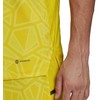 Vyriški marškinėliai adidas Condivo 22 Goalkeeper Jersey Short Sleeve geltona HF0138 (XL)