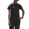 Marškinėliai moterims Adidas Tiro 21 Polo W GM7352, juodi