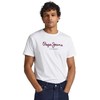 MĘSKA KOSZULKA Z KRÓTKIM RĘKAWEM PEPE JEANS BALTA