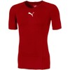 Puma LIGA Baselayer SS vyriški marškinėliai raudoni 655918 01 (L)