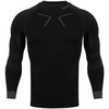 Termo marškinėliai Alpinus Tactical Base Layer juoda-pilka M GT43219 (Feature-S)