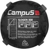 Campus Campus Slogen 300 dešinysis miegmaišis CUP701123404 pilka Vienas dydis