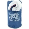 Offlander OFFLANDER MIĘKKI KOC PLED KEMPINGOWY Tamsiai mėlynas 200 x 140