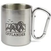 Offlander OFFLANDER KUBEK KEMPINGOWY Z KARABIŃCZYKIEM STALOWY 220ML