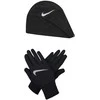 Rinkinys kepurė ir pirštinės Nike Wmns Essential Running Hat-Glove Set N1000595-082 (rozmiar_EU-XS/S)