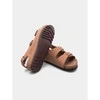 Mobilex Avalynė - Scholl Air Bag Šlepetės, Dydis 40, 3.5 cm Kulnas, Nubuko Suede, EVA