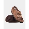 Mobilex Avalynė - Scholl Air Bag Šlepetės, Dydis 40, 3.5 cm Kulnas, Nubuko Suede, EVA