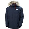 Žieminė striukė Helly Hansen Coastal 3.0 Parka - navy/vaporous pilkas/gum