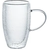 2 termo stiklinių rinkinys su rankena Bubble 450 ml AMBITION