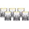 4 Timeless Gold akinių rinkinys 62 ml PASABAHCE