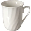 Puodelis porcelianinis ALABASTER 300 ml baltas Ambition 62944