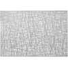 Ambition Junior Glamour stalo kilimėlis 45 x 30 cm sidabrinis ažūrinis AMBITION