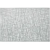 Ambition Junior Glamour stalo kilimėlis 45 x 30 cm sidabrinis ažūrinis AMBITION