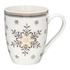 Art Deco Stars Kalėdinis puodelis 360 ml snaigės AMBITION