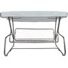 Baldakimas sodo sūpynėms 214 x 122 cm pilkas D031-06CW PATIO