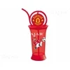 „Manchester United“ 380 ml šiaudų butelis