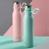 Šilkinis nerūdijančio plieno termo buteliukas 480 ml mėtų AMBITION