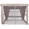 Stogas su tinkleliu nuo uodų sodo sūpynėms 228 x 126 cm Rimini / Venezia cappucino D031-15CW PATIO