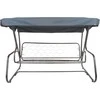 Universalus sodo sūpynių stogelis Patio D031-16CW, 214 x 122 cm, pilkas