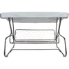 Baldakimas sodo sūpynėms 214 x 122 cm pilkas D031-06CW PATIO