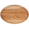 Medinė pjaustymo lenta ovali Woody 32 x 18 cm DOMOTTI