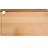 Medinė stačiakampė pjaustymo lentelė su rankena Woody 37 x 22 cm DOMOTTI