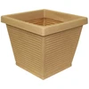 Fokus kvadratinis sodo vazonas 40 x 40 x 33 cm imbiero PATIO