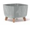 Prosperplast gracia kvadratinis vazonas betono efektas 29x29 cm