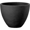 Apvalus sodo vazonas 40 x 31 cm antracito PATIO