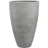 Apvalus sodo vazonas 40 x 60 cm pilkas PATIO