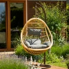 Eduard beige PATIO kokono pakabinama kėdė