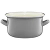 Emaliuotas puodas 16 cm 1,8 l pilkas EMALIA OLKUSZ