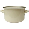 Emaliuotas puodas 18 cm 2,6 l kremas EMALIA OLKUSZ