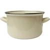 Emaliuotas puodas 20 cm 3,6 l kremas EMALIA OLKUSZ