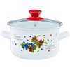 Emaliuotas puodas su dangteliu Blueberry 22 cm 5 l EMALIA OLKUSZ