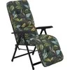Lena Plus Juodas Edition G058-02PB PATIO sodo fotelis su atrama kojoms