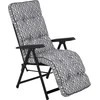 Lena Plus Juodas Edition H039-06PB PATIO sodo fotelis su kėdute