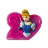 Gimtadienio žvakė 2 princesės DISNEY