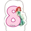 Gimtadienio žvakė 8 Princesės ir gyvūnai DISNEY