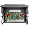 Sodo sūpynės su tinkleliu nuo uodų Venezia Lux Juodas Edition G058-02PB PATIO