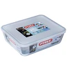Karščiui atsparus stiklinis indas „PYREX Cook &amp; Freeze“ 36741 | 25x19x8 cm, 2.6 l