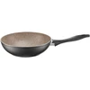 Keptuvė wok su powłoką Qualum Basic Stone Edition Arras 26 cm AMBITION