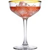4 šampano taurių rinkinys Coupe Timeless auksinis 255 ml PASABAHCE