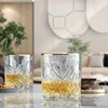 4 Timeless Gold 420 ml PASABAHCE žemų stiklinių rinkinys