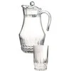 Stiklinio ąsočio ir stiklinių komplektas Lancier Luminarc 1.8L/6vnt.x270ml