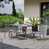 Lauko baldų komplektas Doha antracito spalvos PATIO sodo baldų komplektas